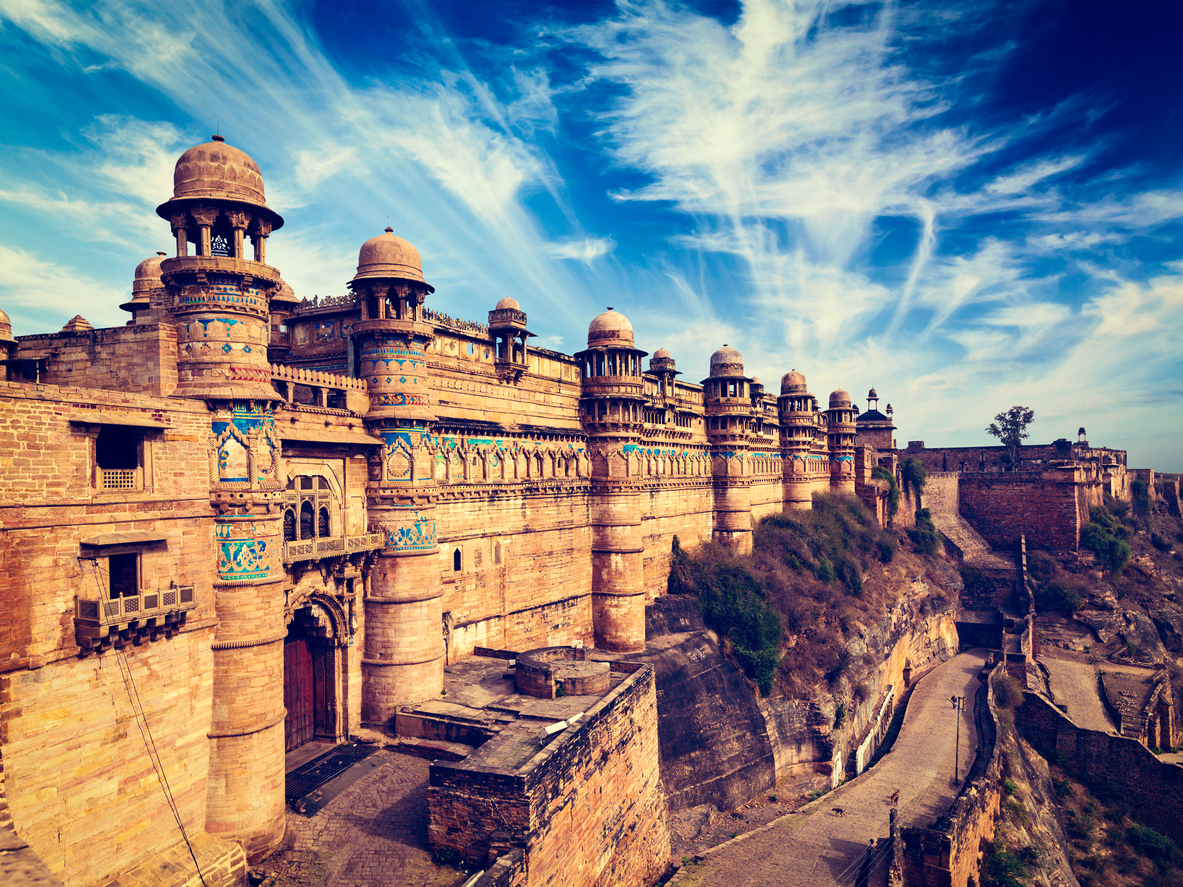 Gwalior Fort, Gwalior, Madhya Pradesh, India, places to visit in North India