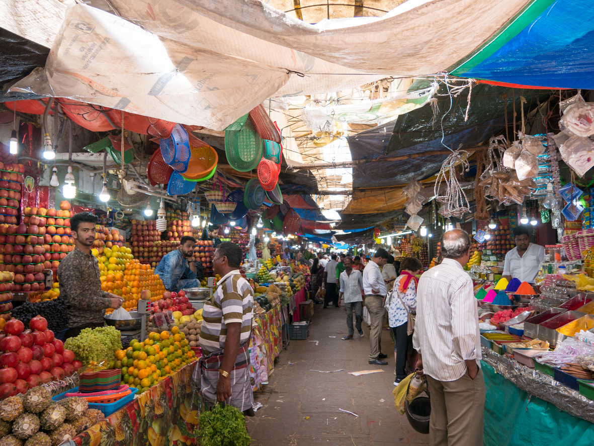 traditional markets in India, devaraja market