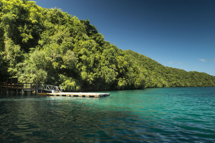 Least Visited, world's smallest countries by population, Palau in Micronesia, Rock Islands and Jellyfish Lake – Palau, Micronesia