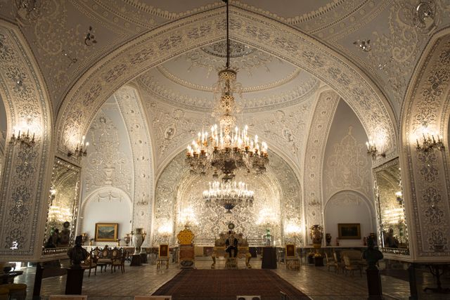 The stunning Golestan Palace in Tehran, Iran