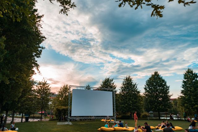 Parc de la Villette Free Open-Air Cinema, free things to do in Paris