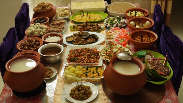 Khar is a famous dish from Assam