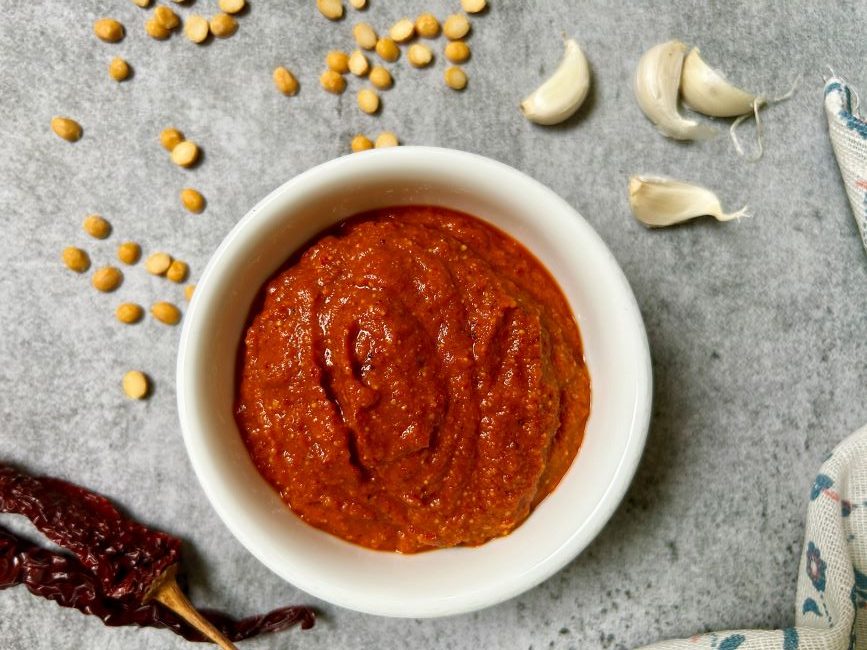 the famous red chutney 