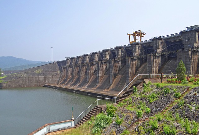 water level krs dam