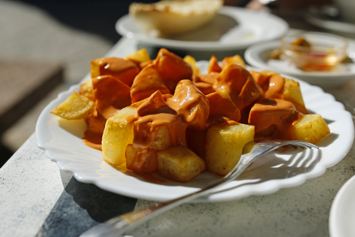 Patatas Bravas – Fried White Potatoes From Spain, vegan recipes