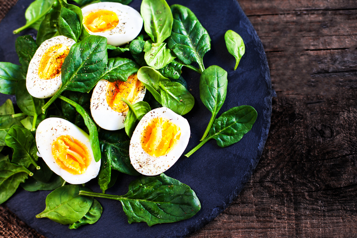 Immune-boosting foods, boiled eggs