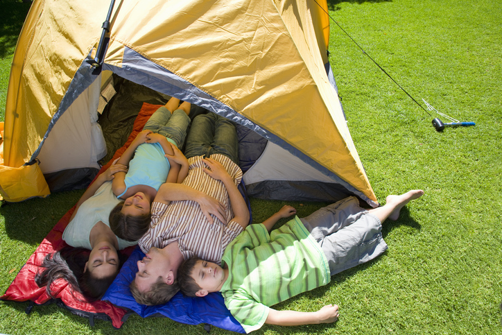 Family camping 