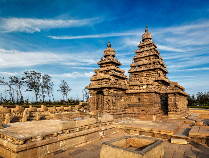 ancient temples in India - Mahabalipuram Temples, Tamil Nadu