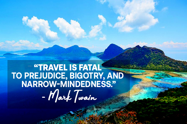 inspire yourself with travel quotes