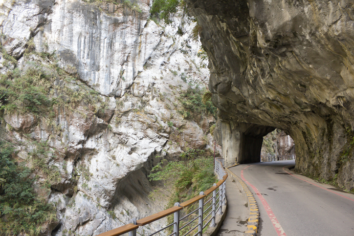 Taroko Gorge Road is among the world's dangerous roads