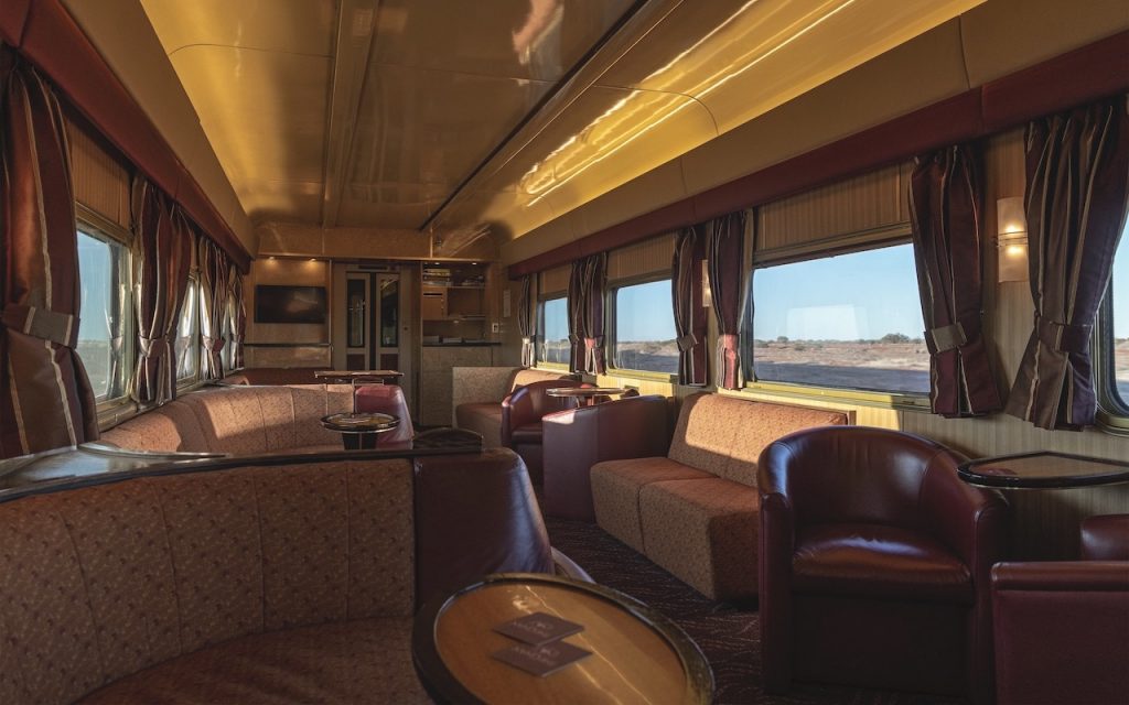 The Ghan from Australia is among the most luxurious trains in the world