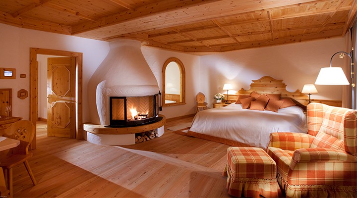 Cosy interior of Green Spa Resort Stanglwirt, Boutique Hotels