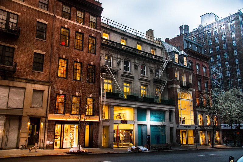 New York's 5th avenue street