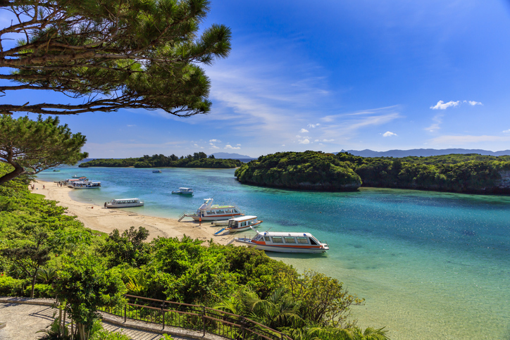 Ishigakijima Summer's Kawahira Bay, islands of Japan