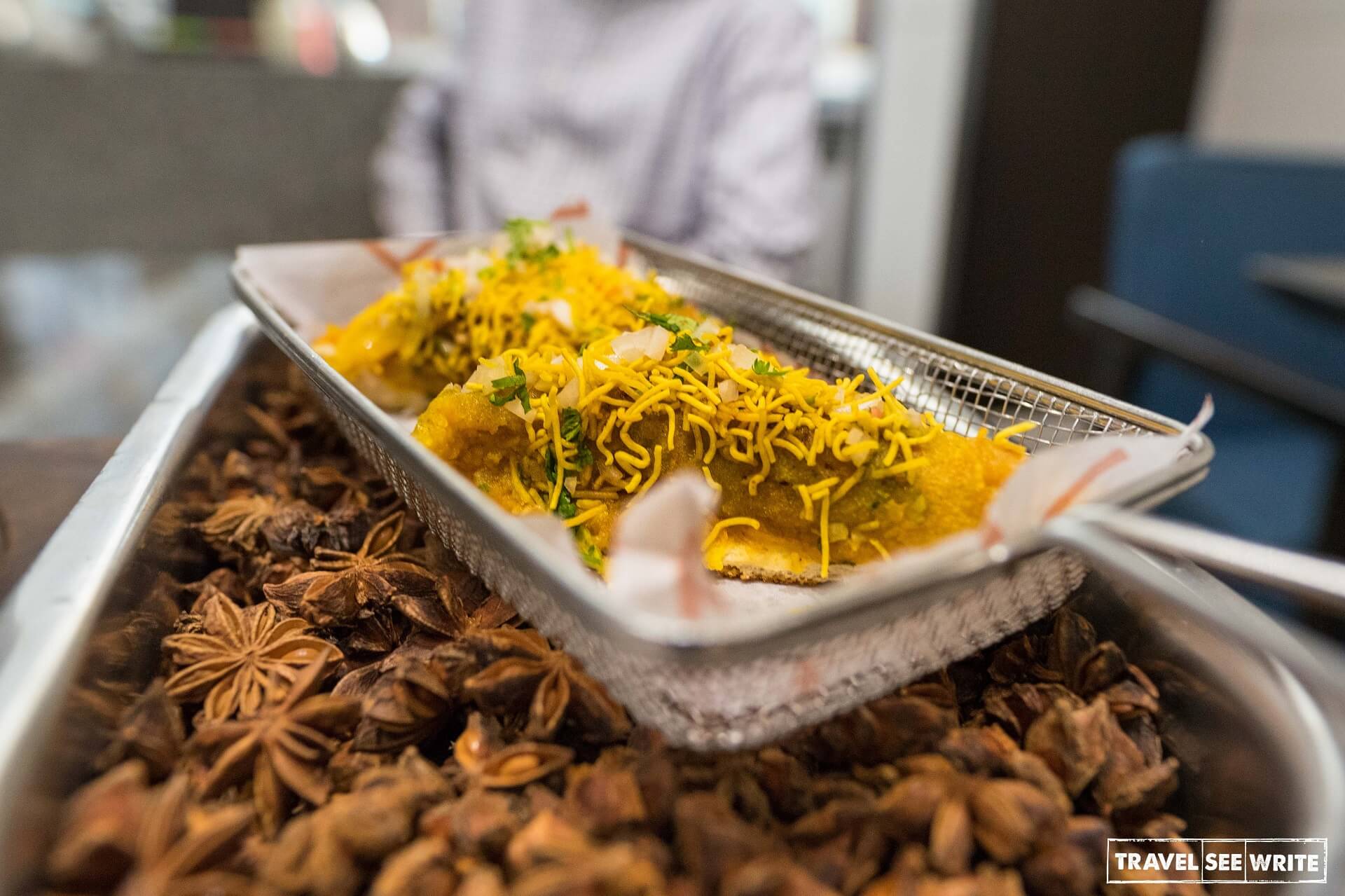 Hyderabadi Aaloo chaat at Novotel Convention Centre Hotel