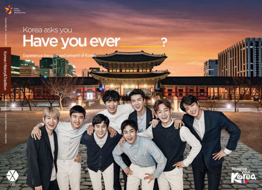 Exo members for Korean Tourism, Korean Wave