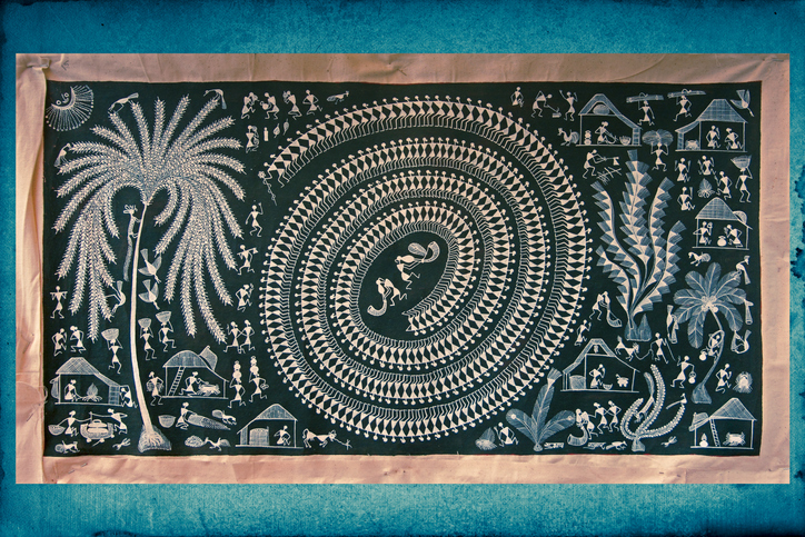 Warli wall painting, Handicraft, Maharashtra, India, traditional crafts of india