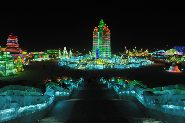 Harbin International Ice Festival, China