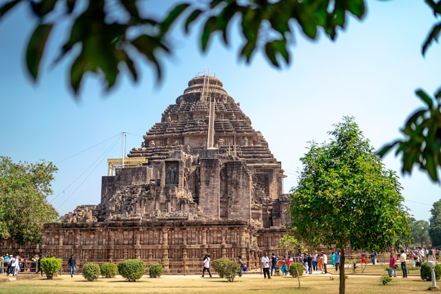 The 13th-century Hindu Konark Sun Temple is a UNESCO World Heritage Site