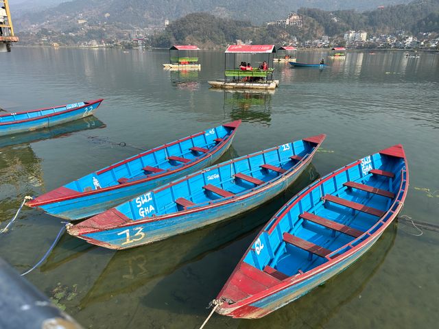 Boating at Bhulla Tal