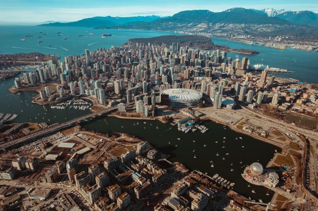 Aerial Image of Vancouver