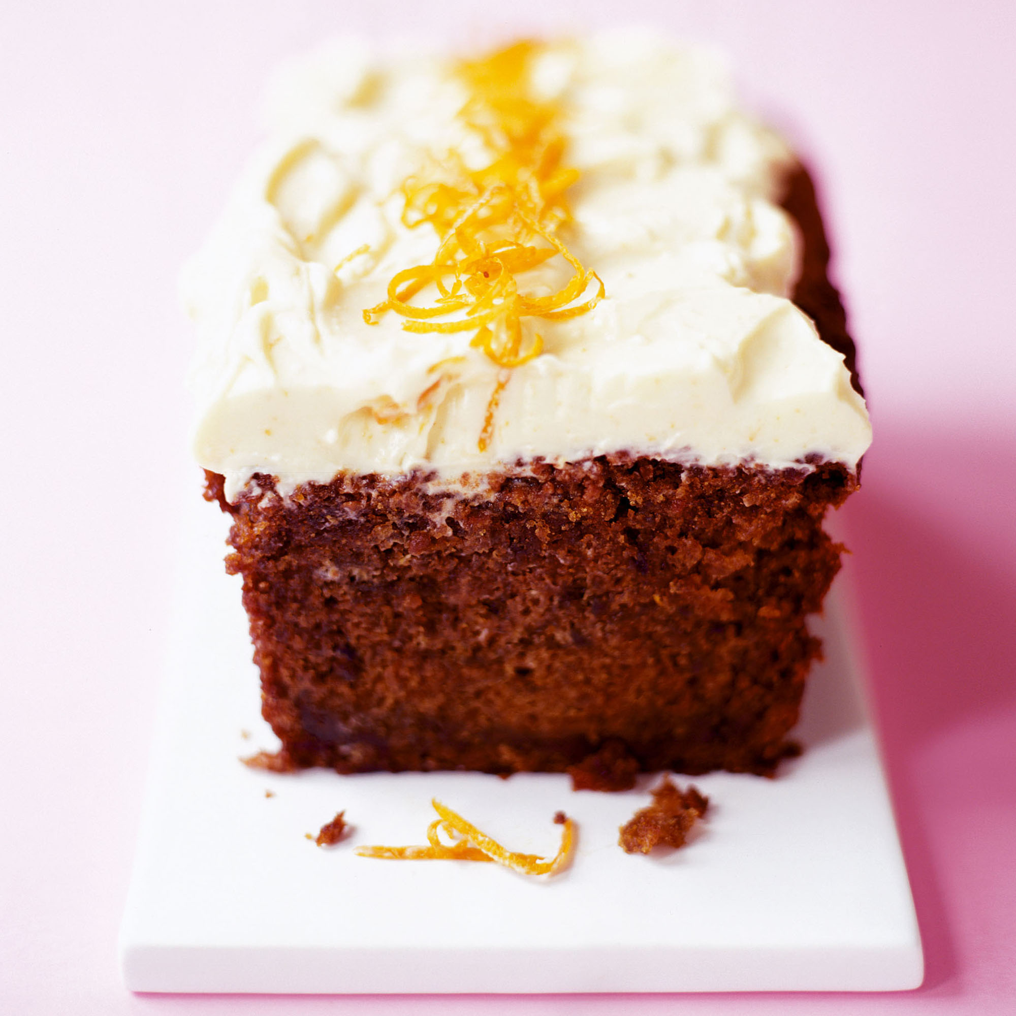 Australian desserts - Beetroot Cake And Orange Frosting