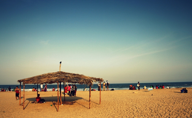 places to visit in Pondicherry - Paradise Beach