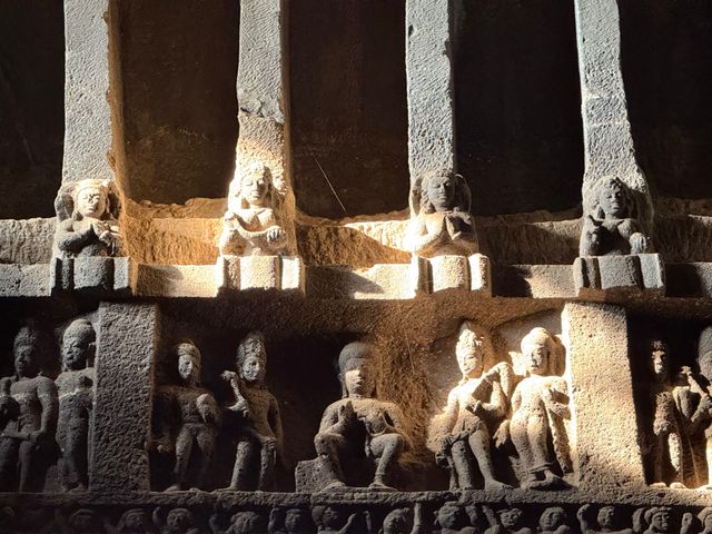 Ellora caves are a masterpiece of architecture