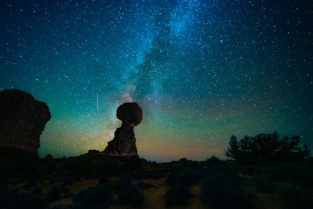 Stargazing in utah