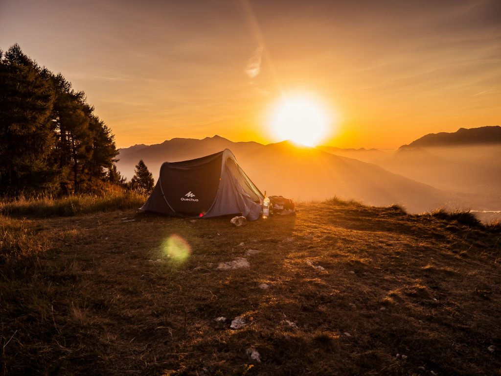 Camping in Utah is a beautiful experience