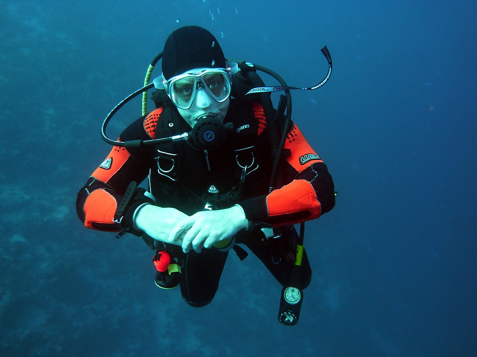 scuba diving in the maldives