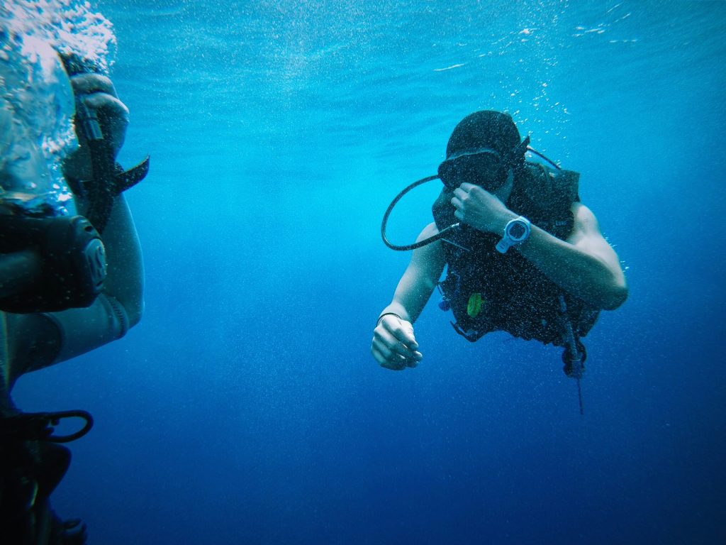 scuba diving