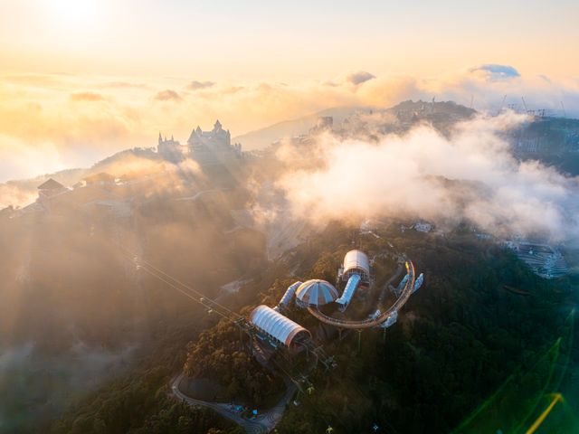 ba na hills cable car is a must try