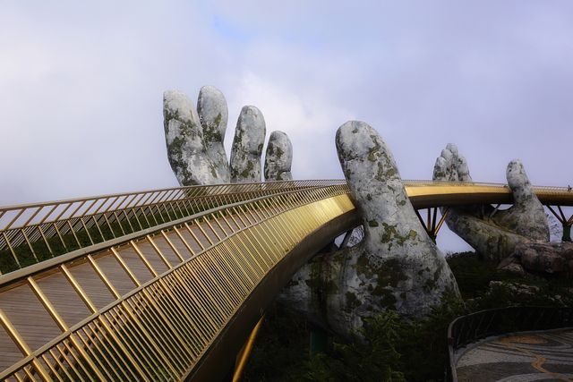 when was golden bridge vietnam built