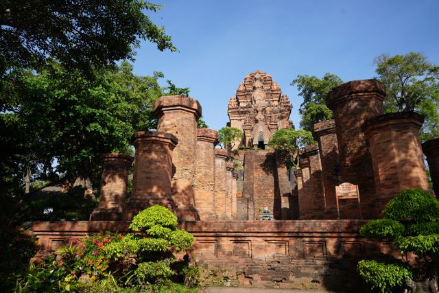 My Son Sanctuary complex, ruins of Old Hindu temple in Vietnam.