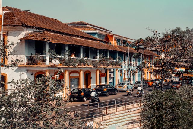Colorful streets of Fontainhas