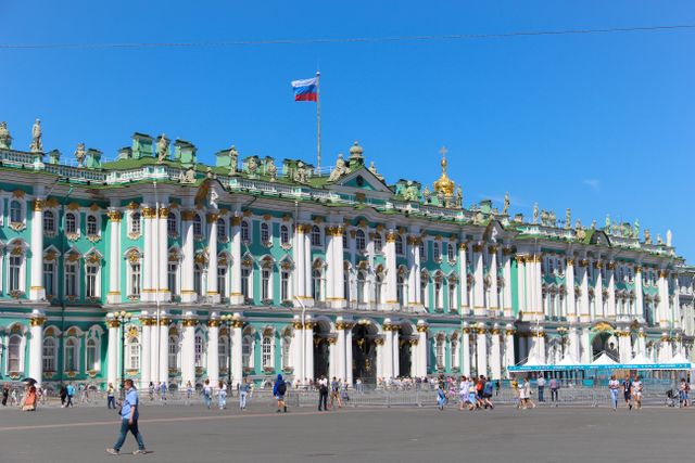 The State Hermitage Museum in St. Petersburg