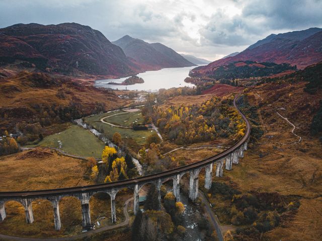 The Loch Shiel lake