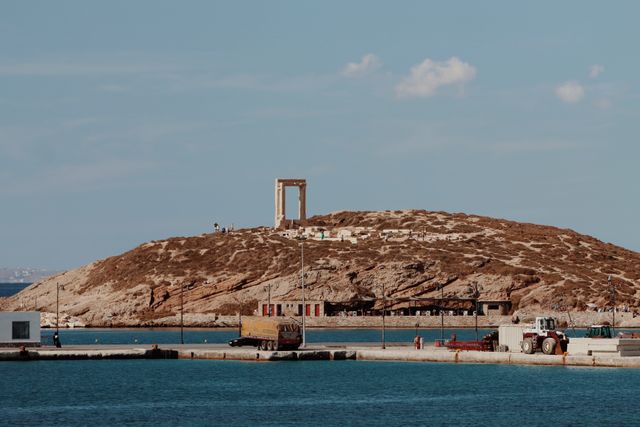 Book a boat tour to reach the island