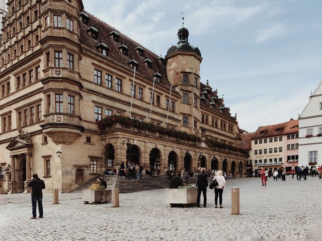 rothenburg town view