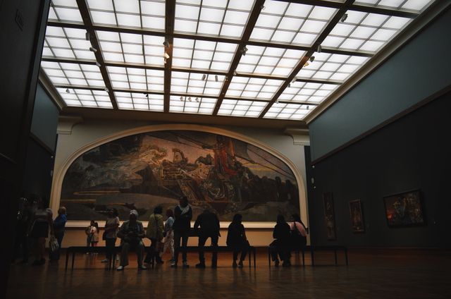 The Pushkin Museum of Arts in Russia