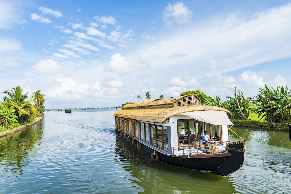 alleppey backwaters day tour in a motorboat