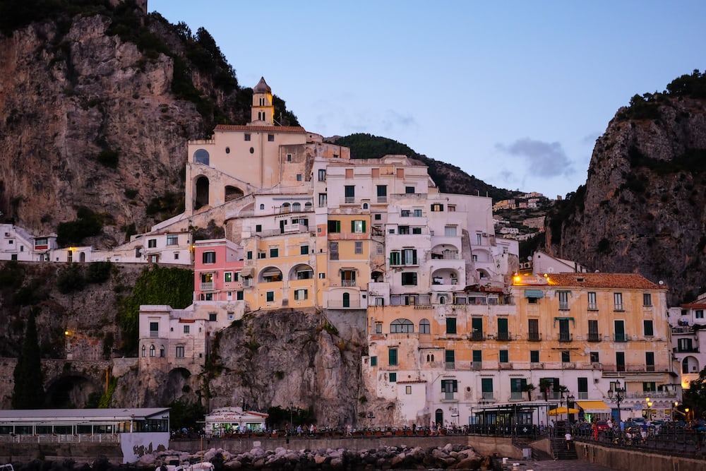  You can treat yourself with some visual delights when you're in Amalfi Coast, Italy.