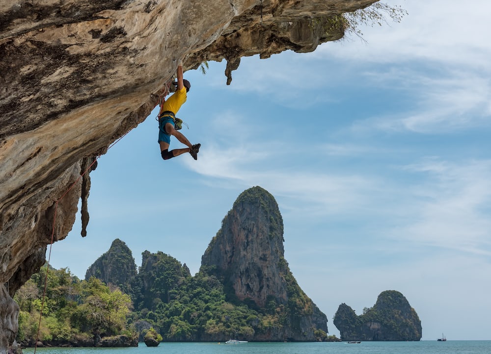 Rock climbing is a must have experience in Nepal.