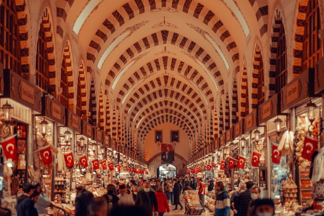 millions of people visit grand bazaar istanbul