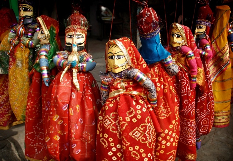 popular puppet dance from rajasthan