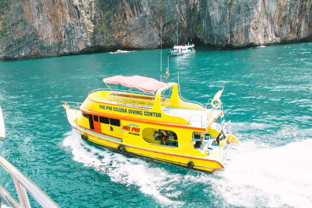 November o April is the best time to visit phi phi islands in thailand