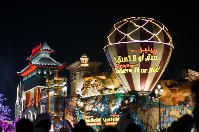 the global village in dubai attracts a lot of tourists
