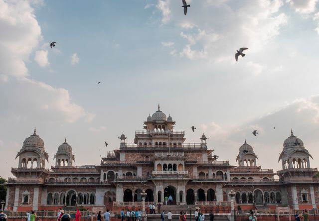 The Albert Hall in Jaipur was inaugurated by Queen Victoria in 1871