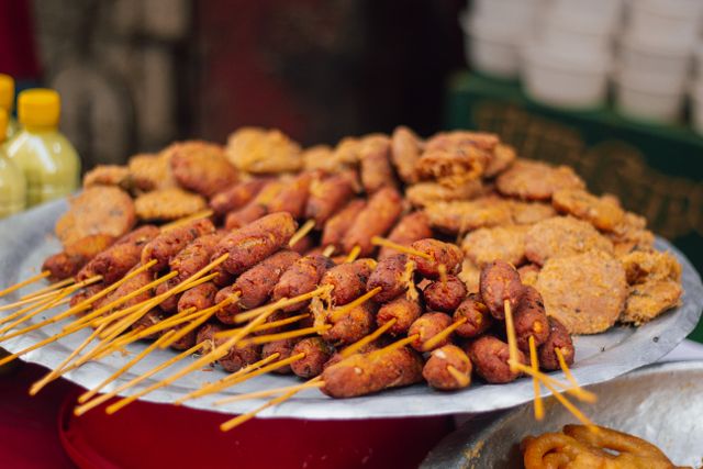 Tempting array of traditional Ramadan street food